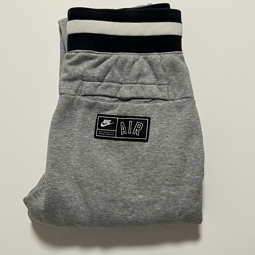 Nike Air Joggers Vintage Loose Fit Sweatpants Athletic Gray Men's size Small